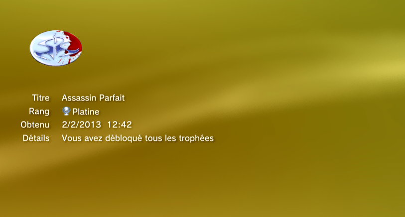 HITMAN SILENT ASSASSIN - TROPHEES - PLATINE - 0001