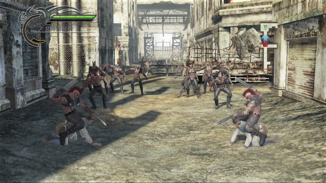 Hokuto Mus&ocirc; Comparaison Visuel PS3 Xbox 360 9