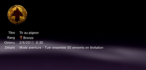 Hunted The demon's Forge trophées BRONZE 11