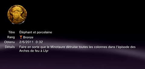 Hunted The demon's Forge trophées BRONZE 25