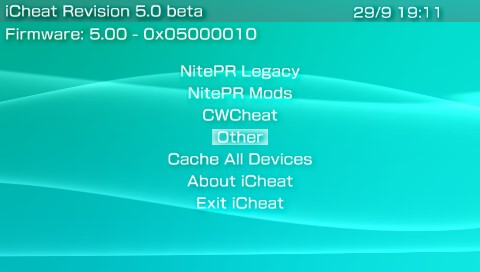 iCheat R5 Beta 003