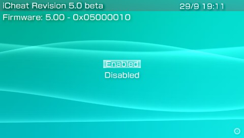 iCheat R5 Beta 004