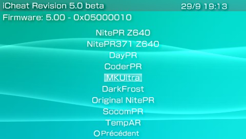 iCheat R5 Beta 010