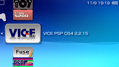 Image XMB VICE PSP