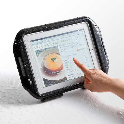 ipad-1-et-2-coque-accessoire-&eacute;tanche-norme-ip57-sanwa