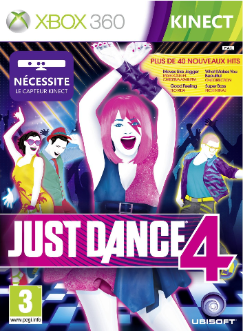 just dance 4 jaquette kinect