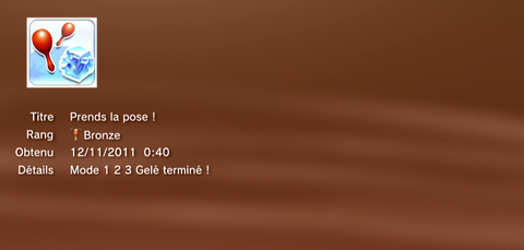 Just for dance kids troph&eacute;es BRONZE 3