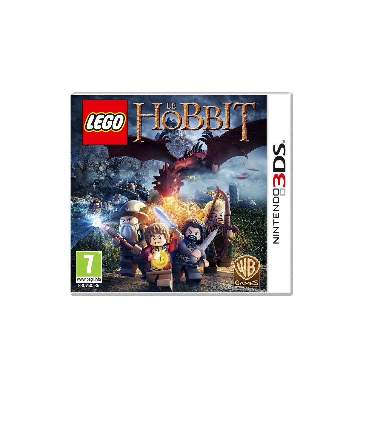 lego le hobbit 3ds jaquette