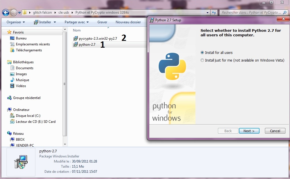 logiciel python  tuto rgh puce matrix