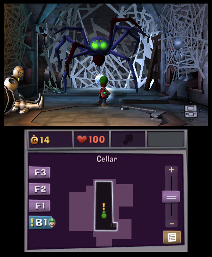 Luigi's mansion: Dark Moon HKRHC3e