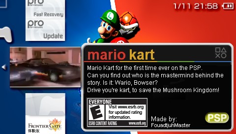 Mario Kart PSP 2.5 001