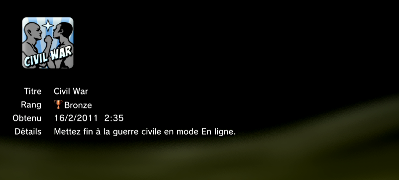 Marvel vs Capcom 3 trophées BRONZE  21