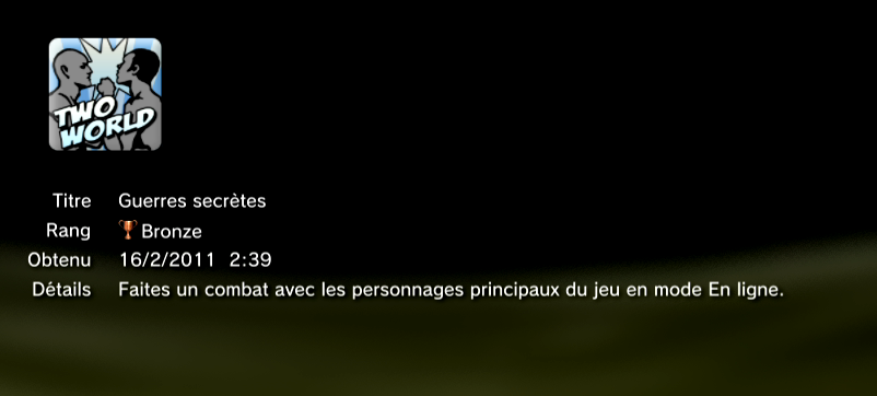 Marvel vs Capcom 3 trophées BRONZE  22