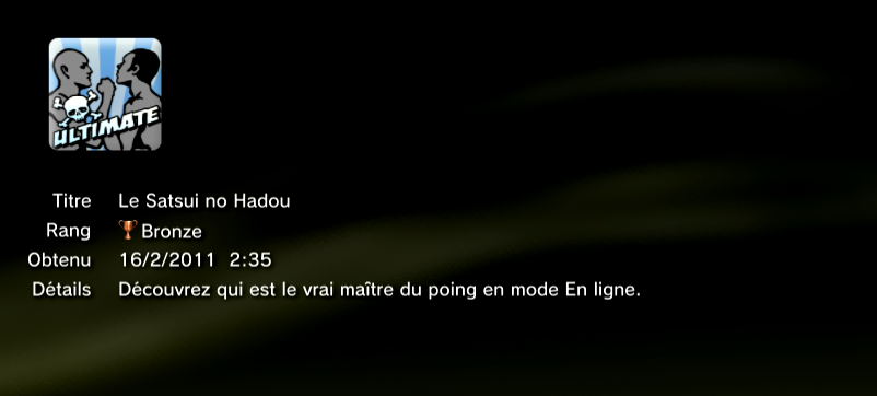 Marvel vs Capcom 3 trophées BRONZE  26
