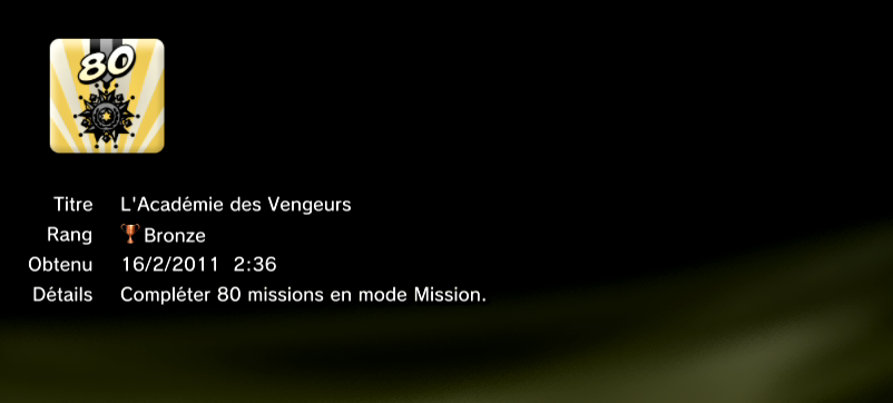 Marvel vs Capcom 3 trophées BRONZE  7
