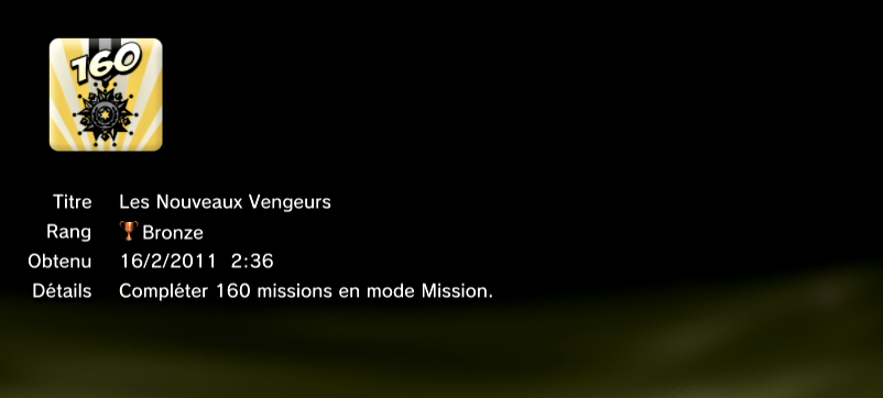 Marvel vs Capcom 3 trophées BRONZE  8