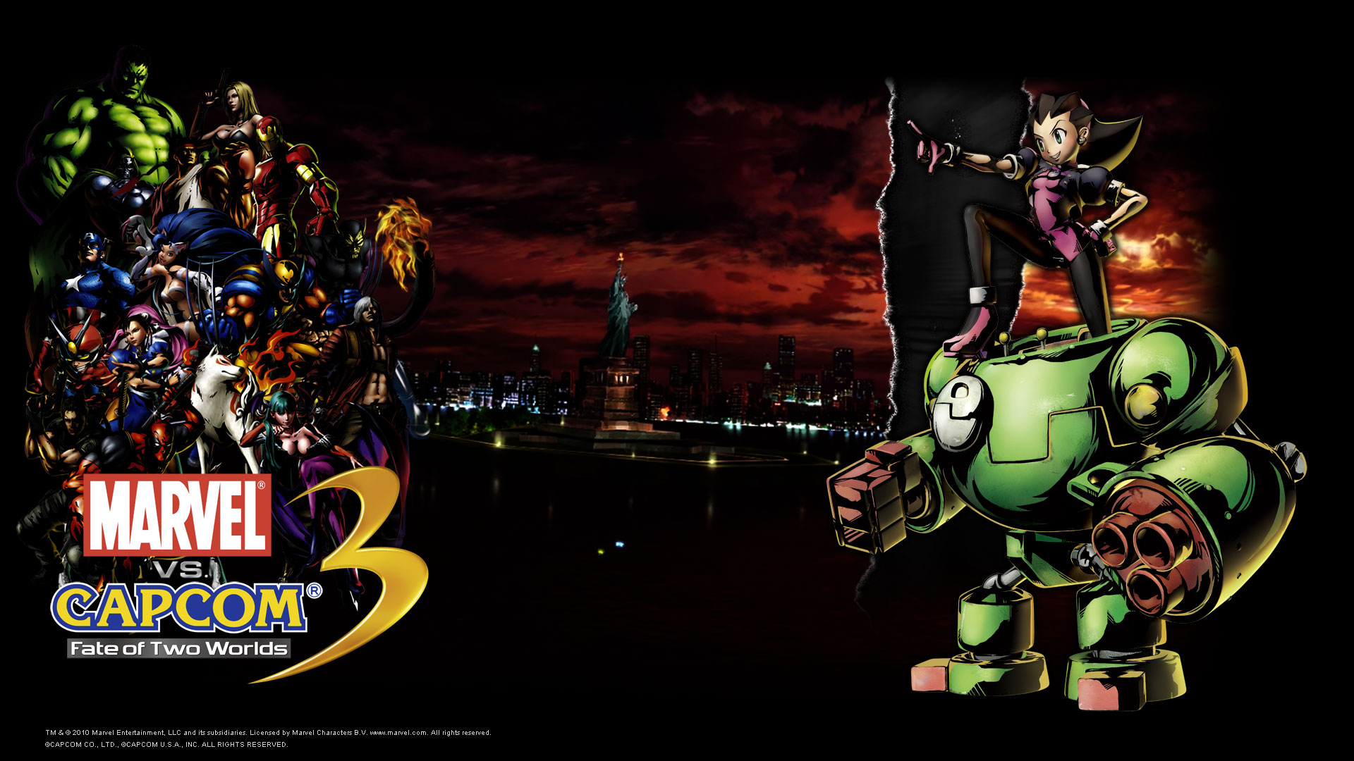 marvel_vs_capcom_3_wallpaper_tron