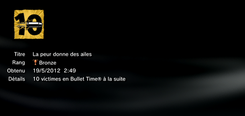 Max Payne Trophées BRONZE -  19