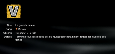 Max Payne Trophées BRONZE -  29