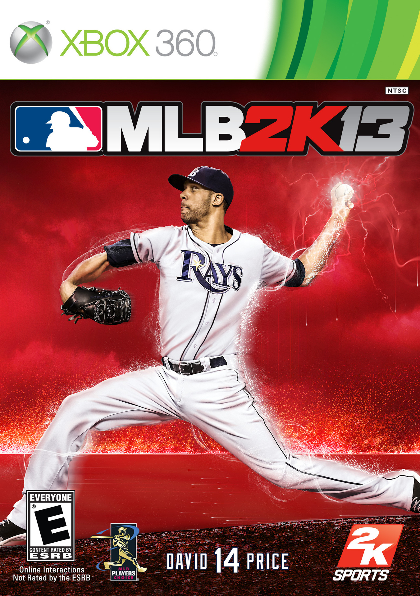 MLB 2K13 xbox 360 jaquette
