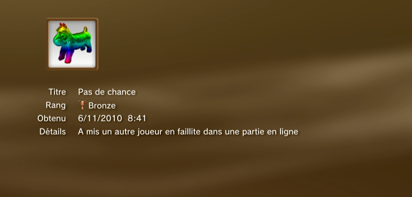 Monopoly streets trophees BRONZE PS3 PS3GEN 04