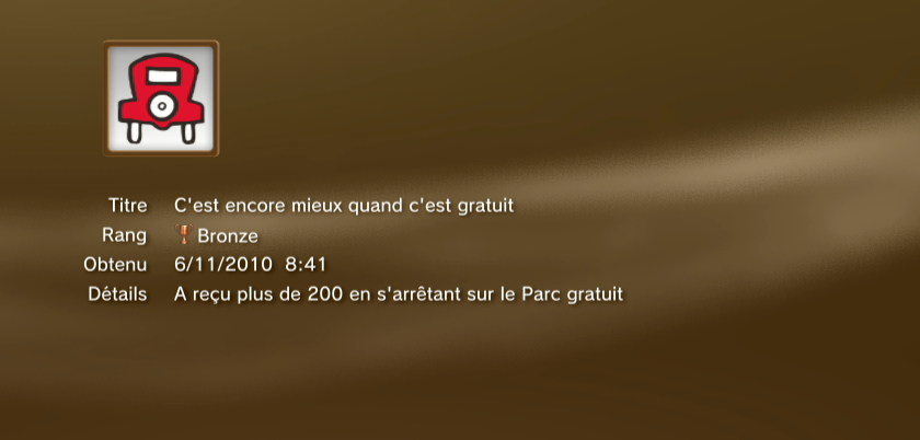 Monopoly streets trophees BRONZE PS3 PS3GEN 13