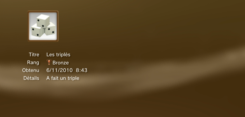 Monopoly streets trophees BRONZE PS3 PS3GEN 25