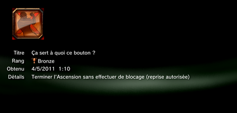 Mortal kombat  trophées BRONZE   9