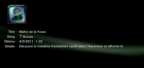 Mortal Kombat trophees MASQUES  8
