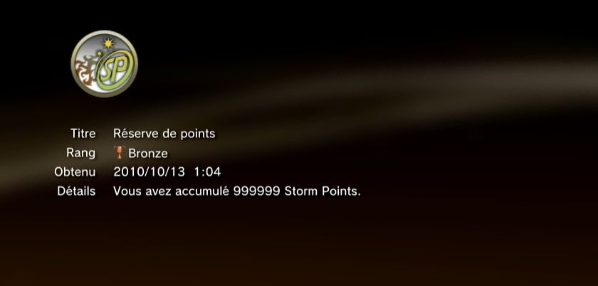 naruto shippuden ultimate ninja storm 2 trophees bronze 33