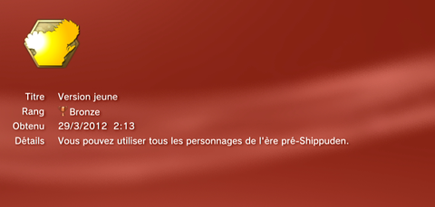 Naruto Shippuden UNSG - trophées - MASQUES - 0016
