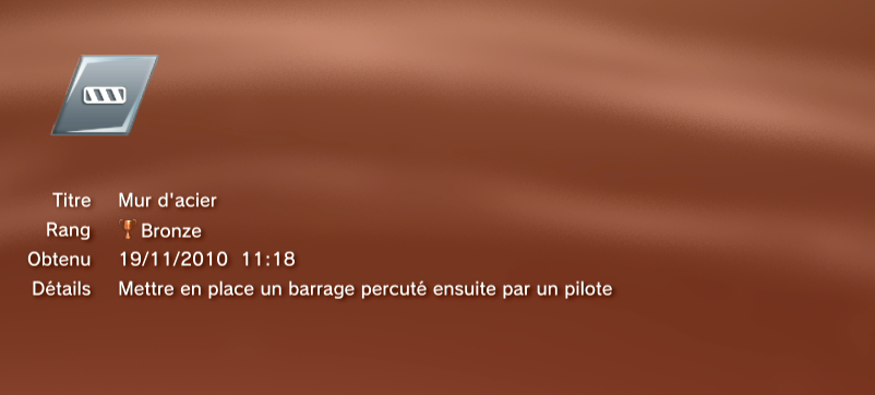 Need for Speed Hot Pursuit trophees BRONZE 29