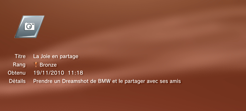 Need for Speed Hot Pursuit trophees BRONZE 36