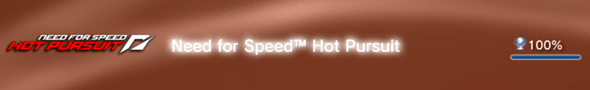 Need for Speed Hot Pursuit trophees full 1