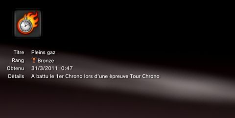 Need for Speed Shift 2 - trophees - BRONZE -  13