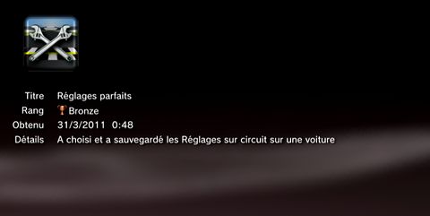 Need for Speed Shift 2 - trophees - BRONZE -  17