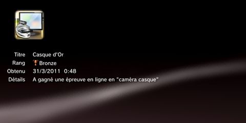 Need for Speed Shift 2 - trophees - BRONZE -  26