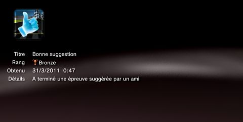 Need for Speed Shift 2 - trophees - BRONZE -  5