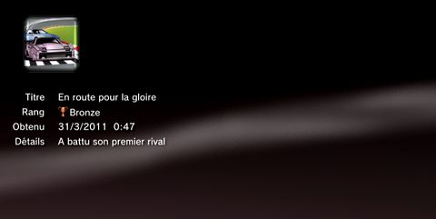 Need for Speed Shift 2 - trophees - BRONZE -  6