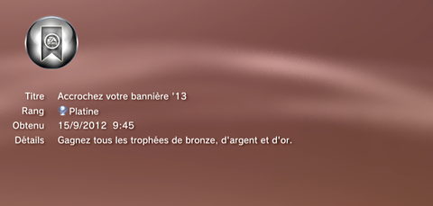 NHL 13 - Trophées PLATINE   1