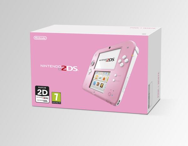 Nintendo 2DS Rose