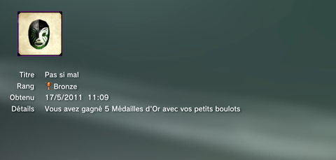 no more hereos heroes paradise  trophees BRONZE 11