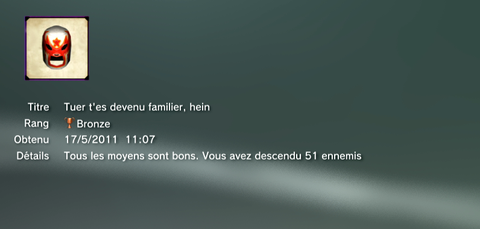 no more hereos heroes paradise  trophees BRONZE 19