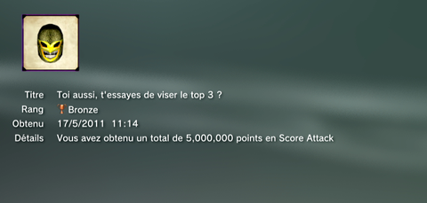 no more hereos heroes paradise  trophees BRONZE 42