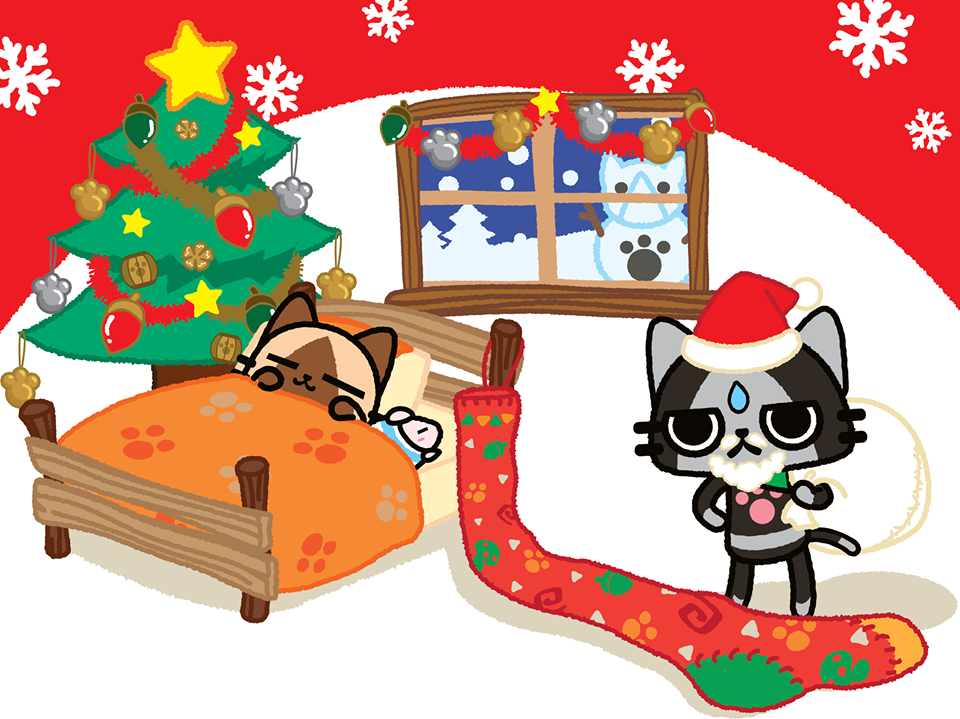 Noel-Carte-voeux-Monster-Hunter