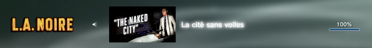 L.A. Noire DLC la cité sans voile Trophees FULL 1
