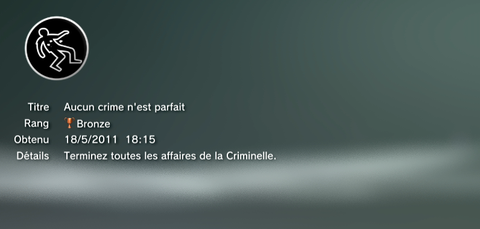 L.A. Noire Trophees MASQUES 3