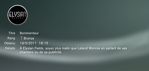 L.A. Noire Trophees MASQUES 9