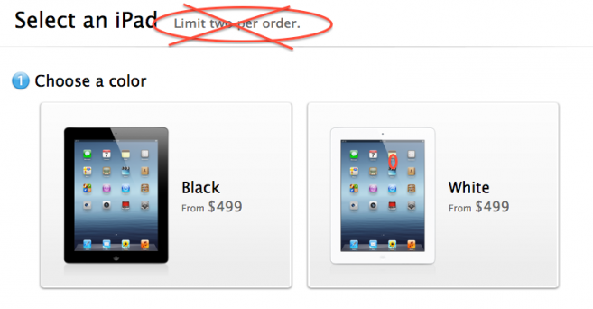 note-interne-apple-limitation-de-vente-ipad-2