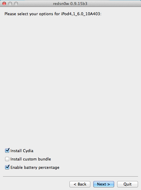 Option jailbreak